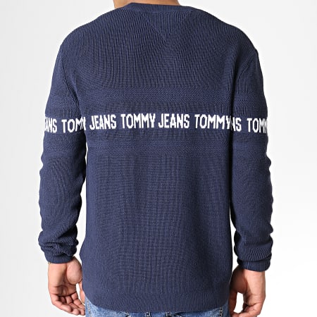 Tommy Jeans - Pull Tape 6536 Bleu Marine