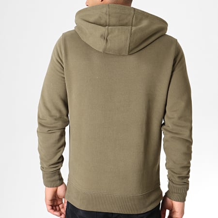 Tommy Jeans - Sweat Capuche Essential Tommy 6590 Vert Kaki