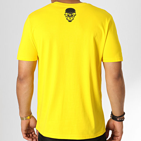 Untouchable - Camiseta Logo Amarillo Negro