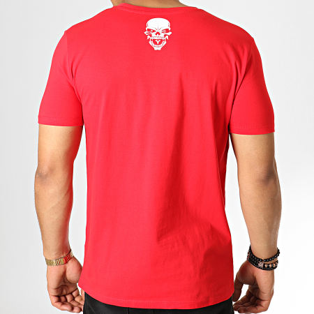 Untouchable - Tee Shirt Logo Rouge Blanc