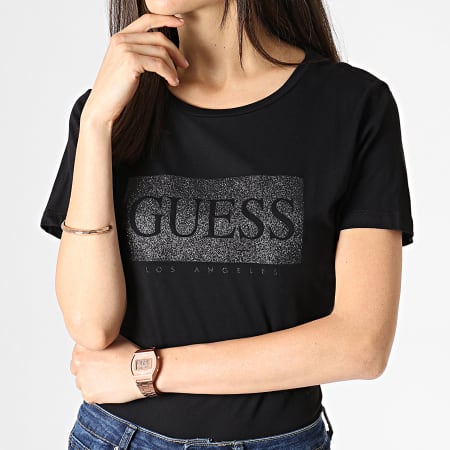 Guess - Tee Shirt Femme W93I80KZWS0 Noir