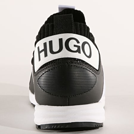 HUGO - Baskets Hybrid Runn 50411281 Noir Blanc