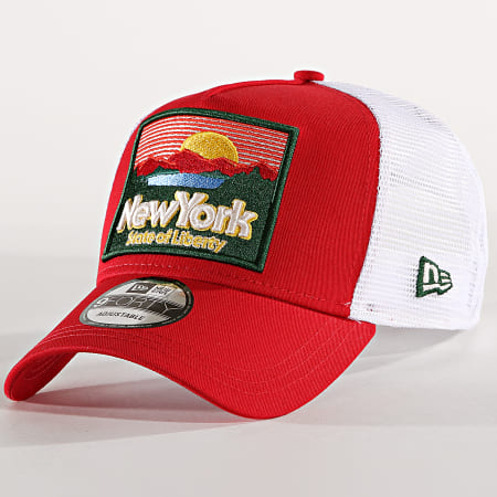 Casquette Trucker New Era Wonder Woman Enfant - Rouge, Réglable, 6-12 Ans (53-55cm)