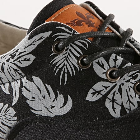 Classic Series - Chaussures Churchill Noir Floral
