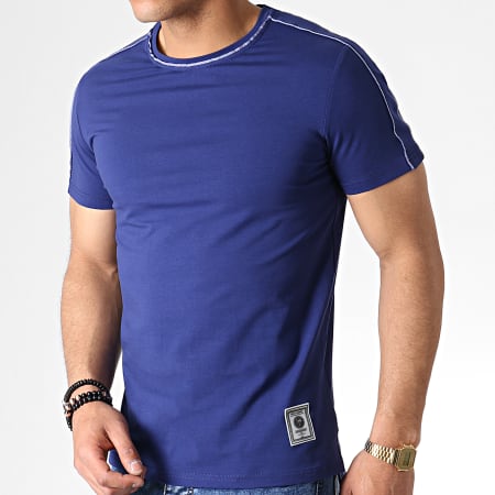 KZR - Tee Shirt R-89095 Bleu Foncé