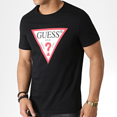 Guess - Tee Shirt M93I56K8FQ0 Noir