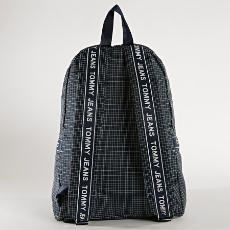 Tommy Jeans - Sac A Dos Logo Tape Ripstop Bleu Marine