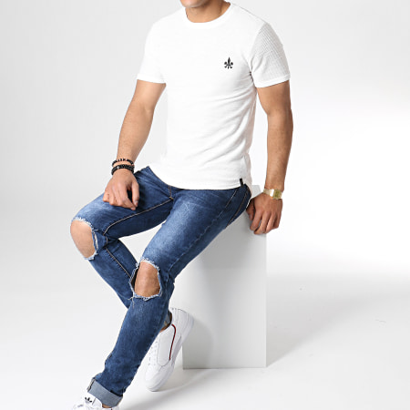 Uniplay - Tee Shirt Oversize T613 Blanc