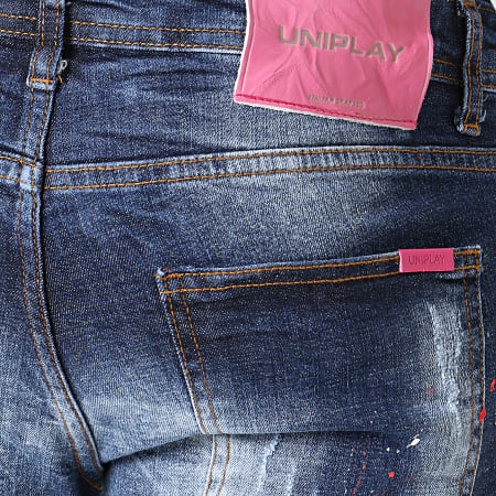 Uniplay - Short Jean Skinny 065 Bleu Brut