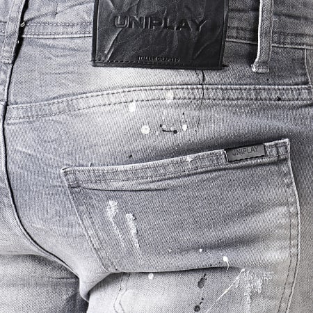 Uniplay - Short Jean Skinny 062 Gris
