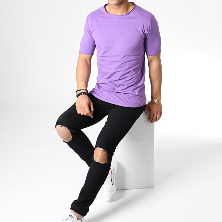 Uniplay - Tee Shirt Oversize KXT-14 Violet