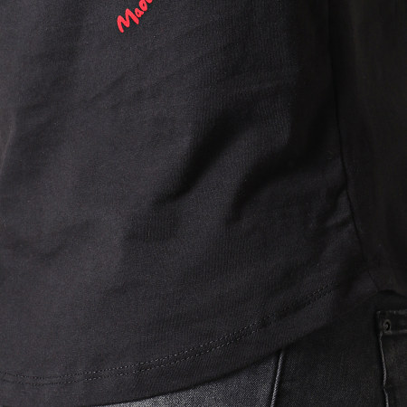 Ikao - Tee Shirt Oversize A Strass F514 Noir