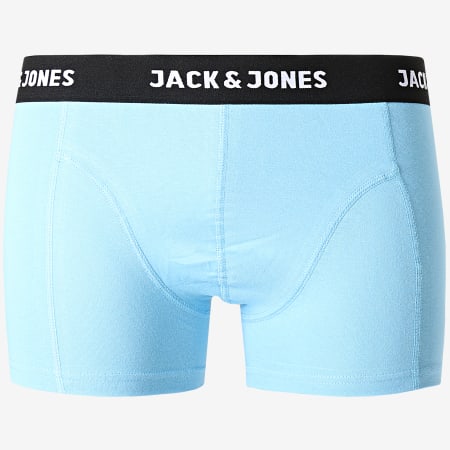 Jack And Jones - Lot De 3 Boxers Bear Bleu Clair Rouge Bleu