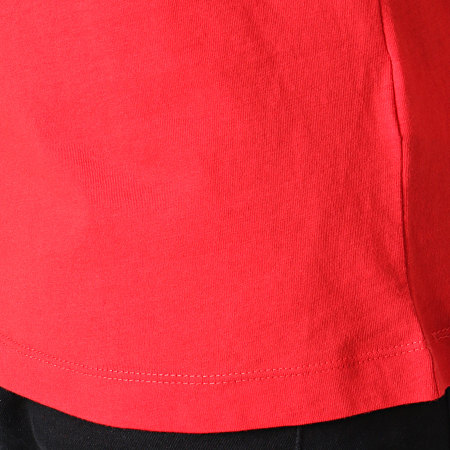 Calvin Klein - Tee Shirt Poche Monogram 2993 Rouge Blanc