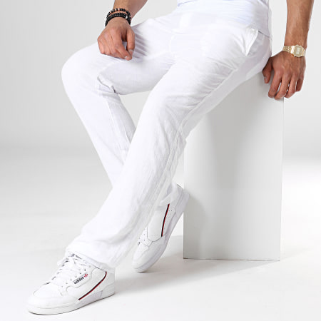 Armita - Pantalon Lin-01 Blanc