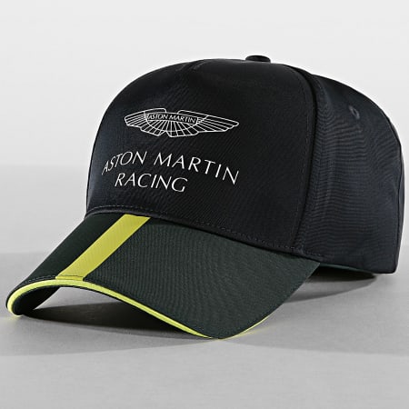 Aston Martin Racing - Casquette Team Cap Noir Vert Kaki
