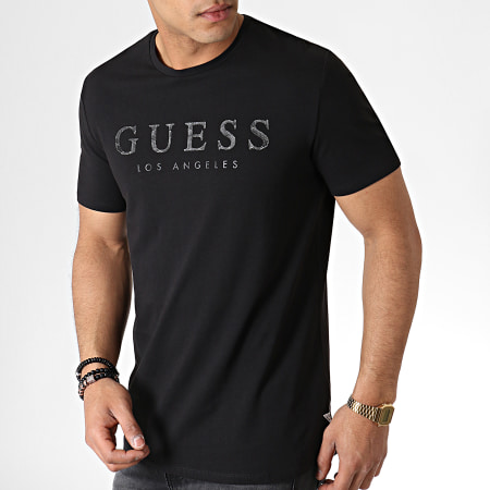 Guess - Tee Shirt M93I55J1300 Noir