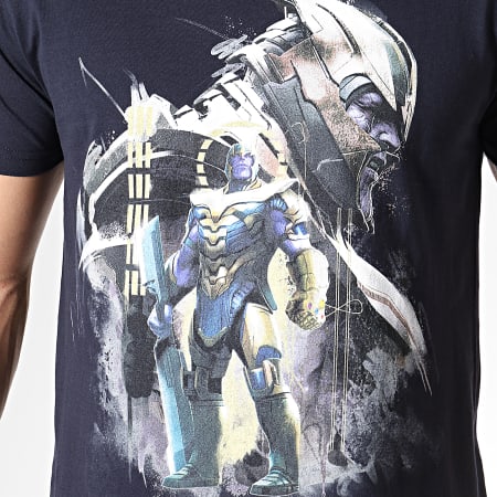 Avengers - Tee Shirt Avengers End Game Thanos Warlord Noir