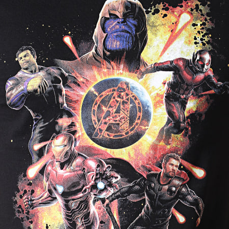 Avengers - Tee Shirt Avengers Endgame MEENDGMTS008 Noir