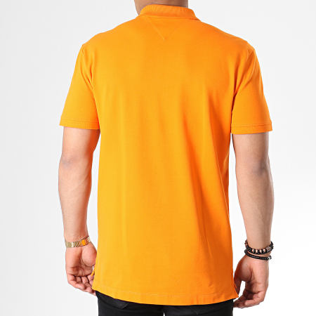 Tommy Jeans - Polo Manches Courtes Classics Solid 6112 Orange