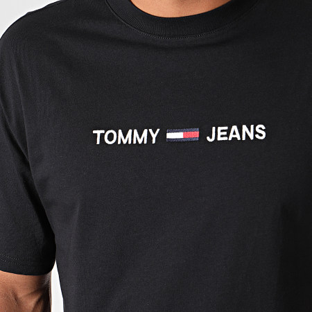 Tommy Jeans - Tee Shirt Small Logo 7231 Noir