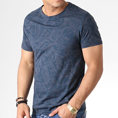 MTX - Tee Shirt ZT5050 Bleu Marine Bandana