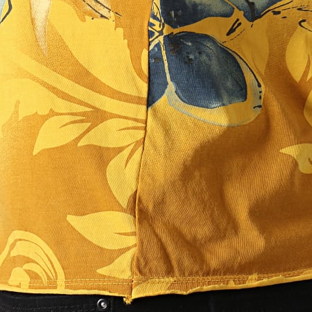 MTX - Tee Shirt TM0173 Jaune Floral