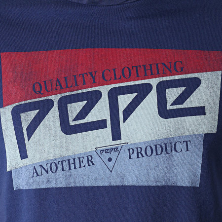Pepe Jeans - Tee Shirt Dominik Bleu Marine