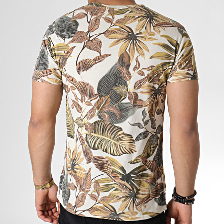 MTX - Tee Shirt ZT5046 Ecru Floral