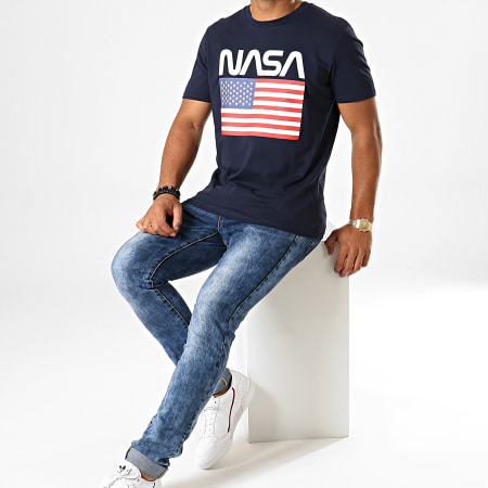 NASA - Tee Shirt Giga Bleu Marine