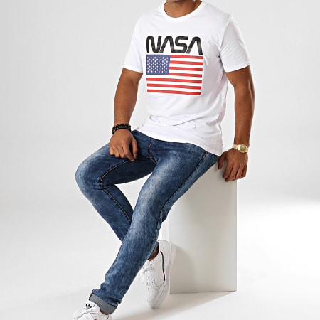 NASA - Giga Camiseta Blanco