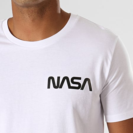 NASA - Tee Shirt Giga Back Blanc