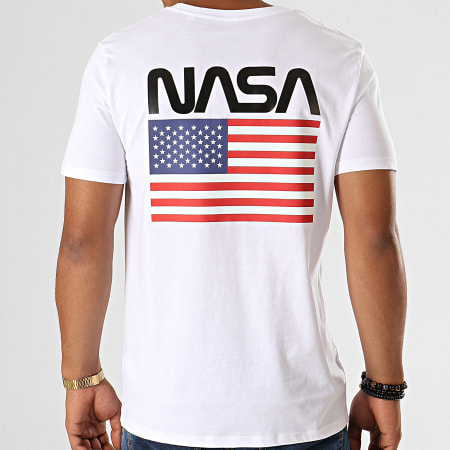 NASA - Tee Shirt Giga Back Blanc