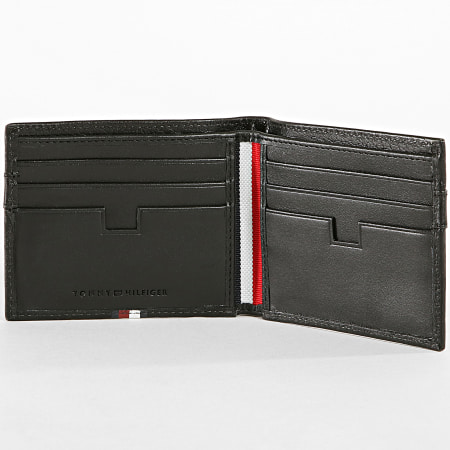 Tommy Hilfiger - Porte cartes Corporate Leather Mini CC Wallet 4807 Noir