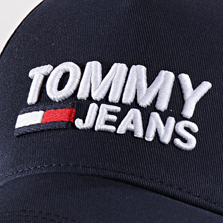 Tommy Hilfiger - Casquette Femme Logo Cap 7037 Bleu Marine