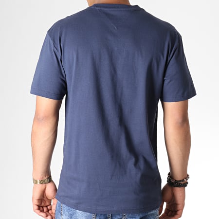 Tommy Jeans - Tee Shirt 6502 Scratched Box Bleu Foncé
