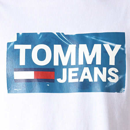 Tommy Hilfiger - Tee Shirt 6502 Scratched Box Blanc
