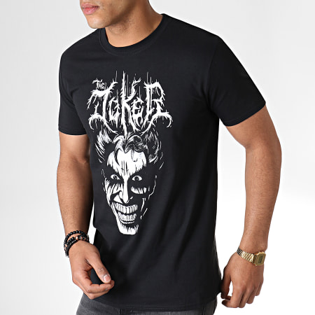 DC Comics - Tee Shirt Death Metal Joker Noir