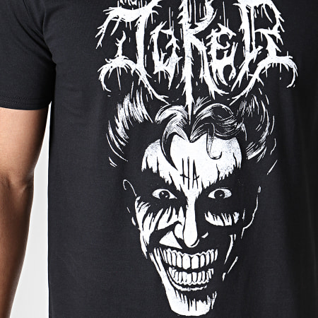DC Comics - Tee Shirt Death Metal Joker Noir