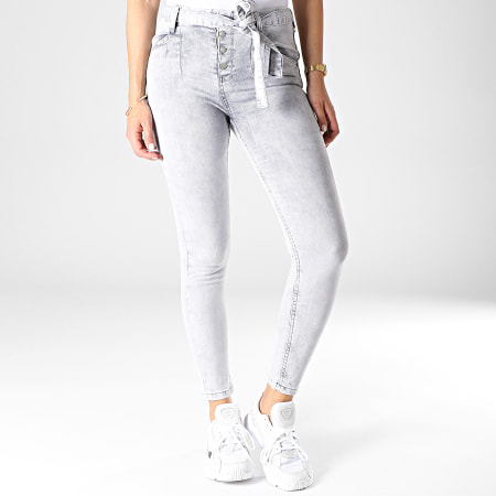 Girls Outfit - Jean Skinny Femme 175-D Gris