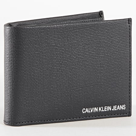 Calvin Klein - Portefeuille En Cuir Coated Logo 4748 Bleu Marine