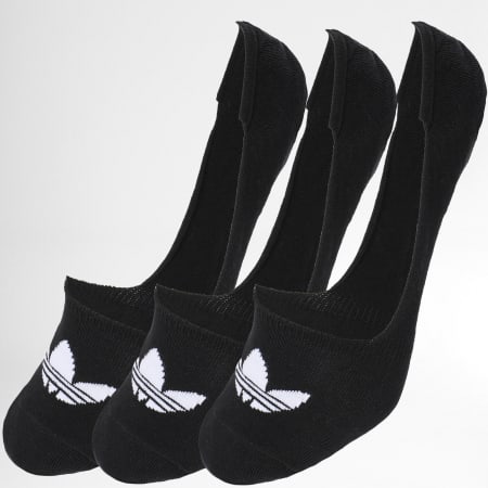 Adidas Originals - Lot De 3 Paires De Chaussettes Invisibles DW4132 Noir
