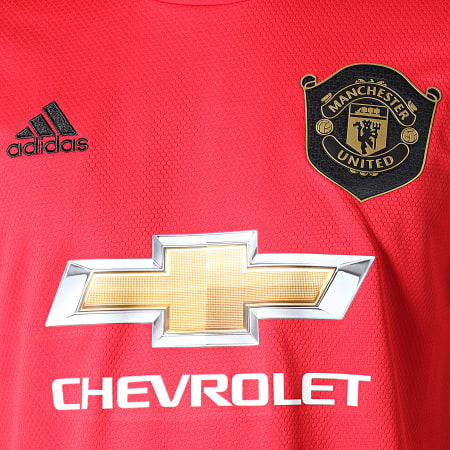 Adidas Performance - Maillot De Foot Manchester United FC ED7386 Rouge