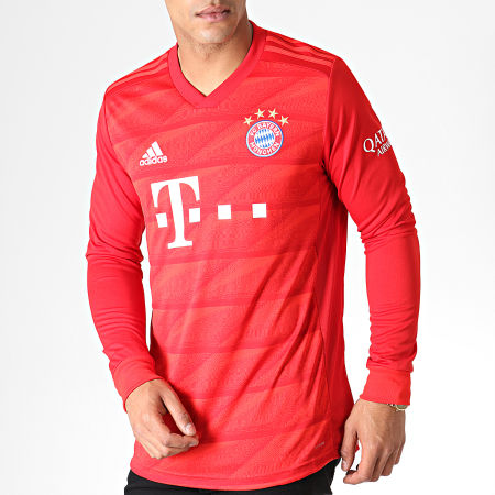 Adidas Sportswear - Maillot De Foot Manches Longues FC Bayern DX9250 Rouge