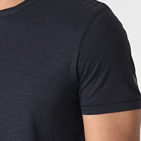Le Temps Des Cerises - Tee Shirt Oversize Tex Noir Chiné