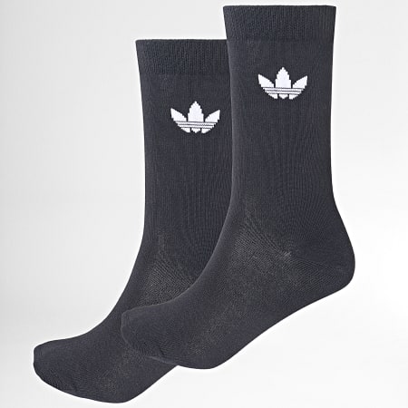Adidas Originals - Lot De 2 Paires De Chaussettes Trefoil DV1729 Noir