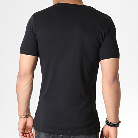 Ikao - Tee Shirt Oversize F578 Noir Doré