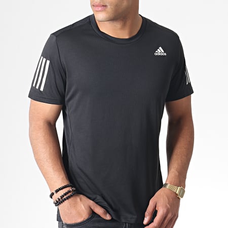 Adidas Sportswear - Tee Shirt De Own The Run DX1312 Noir - LaBoutiqueOfficielle.com
