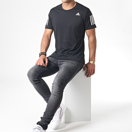 Adidas Sportswear - Tee Shirt De Sport Own The Run DX1312 Noir