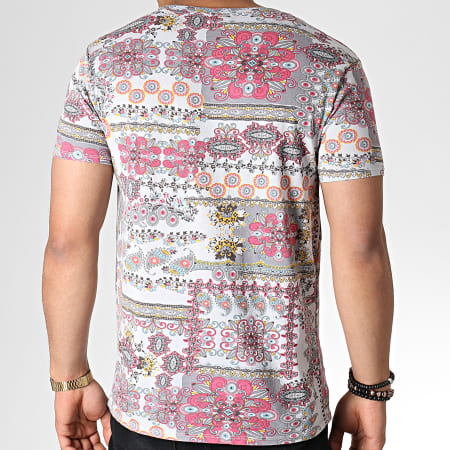 MTX - Tee Shirt Bandana ZT5055 Gris Rose